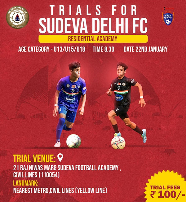 You are currently viewing Sudeva FC Youth Trials, New Delhi