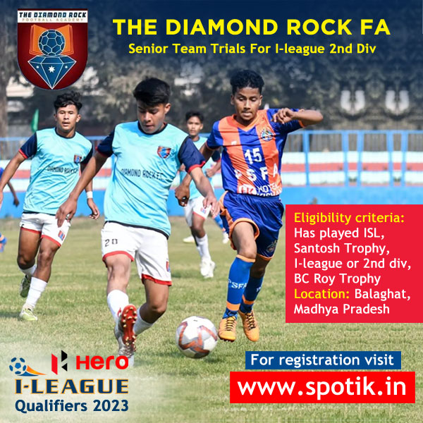 You are currently viewing The Diamond Rock FA I-league Trials, MP