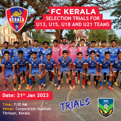 Read more about the article FC Kerala Academy Trials, Thrissur