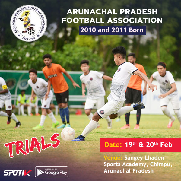 Read more about the article Arunachal Pradesh Football Association Trials for Residential Football Academy.