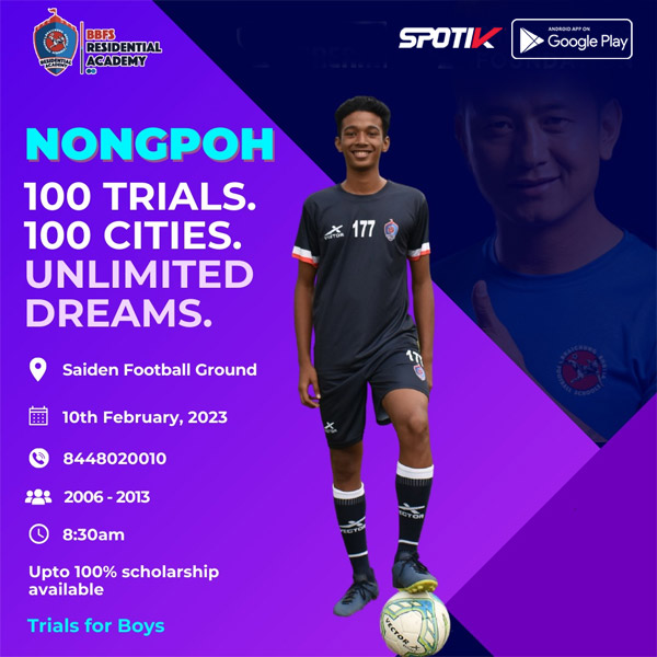 You are currently viewing Bhaichung Bhutia Football Schools Nongpoh Trials, Meghalaya