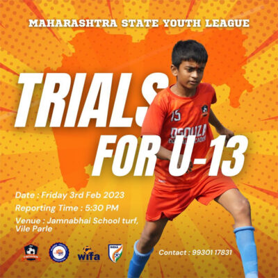 Read more about the article Dsouza Football Academy  U13 Trials, Mumbai