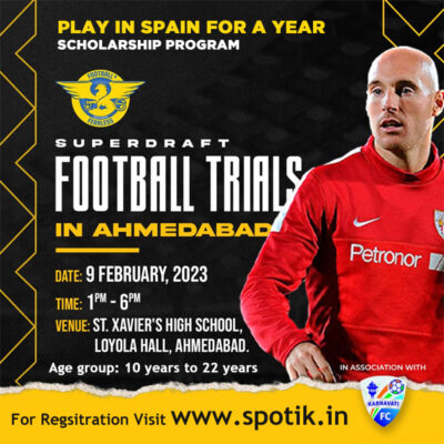 Read more about the article Play in Spain Scholarship Trials, Ahmedabad