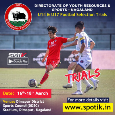 Read more about the article Football Selection Trials for Sports Hostel Dimapur, Nagaland