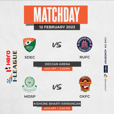 Read more about the article Hero I-league Matchday Fixture – 12 Feb