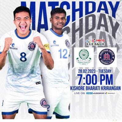 Read more about the article I-league Matchday Fixture: Mohammedan Sporting Vs Rajasthan United