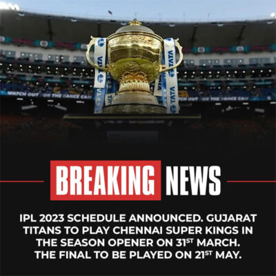 Read more about the article Indian Premier League (IPL) Schedule 2023
