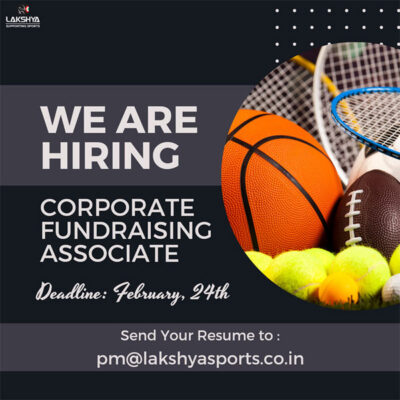 Read more about the article Lakshya Sports is hiring for the role of Corporate Fundraising Associate