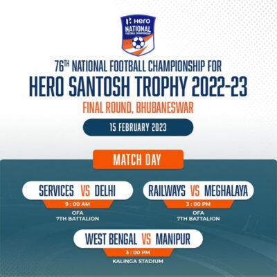 Read more about the article Hero Santosh Trophy Matchday Fixture – 15 Feb