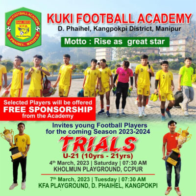 Read more about the article KUKI Football Academy Selection Trials, Manipur