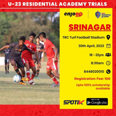 Read more about the article Bhaichung Bhutia FS selection Trials, Srinagar