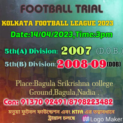 Read more about the article Matua Football Club Trials, Kolkata