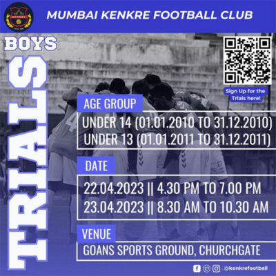 Read more about the article Mumbai Kenkre FC Youth Teams Scout