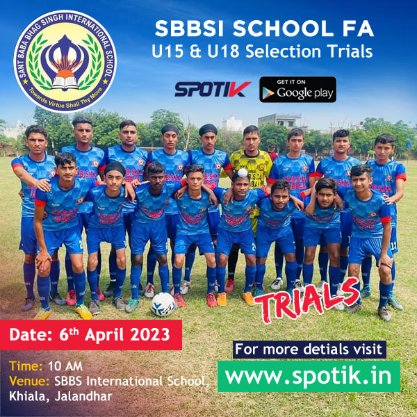 Read more about the article SBBS Football Academy Trials, Jalandhar