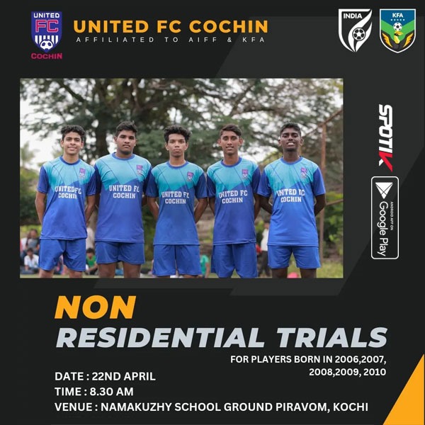 Read more about the article United FC Cochin Selection Trials