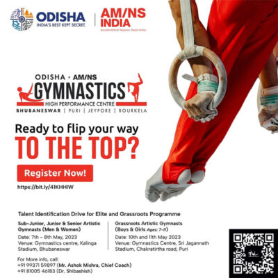 Read more about the article Odisha AM/NS Gymnastics HPC Talent Identification Camp