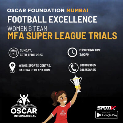 Read more about the article OSCAR Foundation Women’s Team Trials, Mumbai