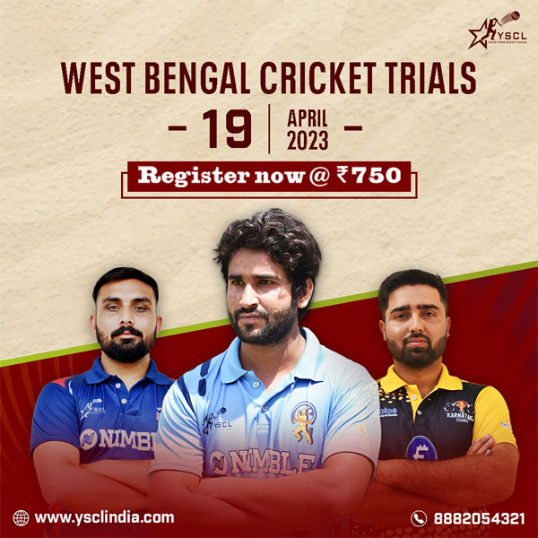 Read more about the article Young Stars Cricket League Trials, West Bengal