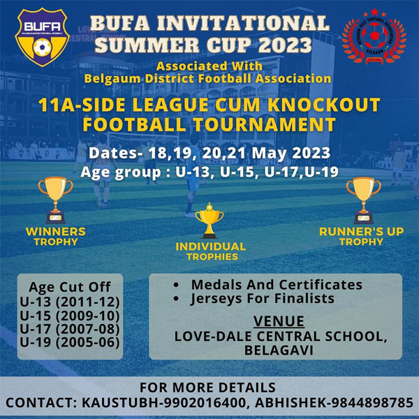 Read more about the article Belgaum United FC Invitational Summer Cup 2023