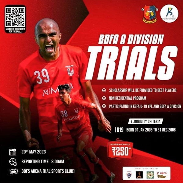 You are currently viewing Bengaluru United FC U19 BDFA A-division Trials