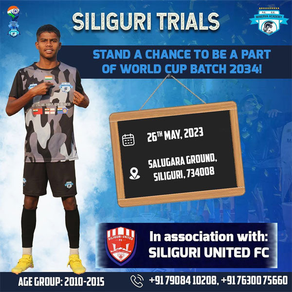 Read more about the article Minerva Academy FC Scout Trials, Siliguri, WB