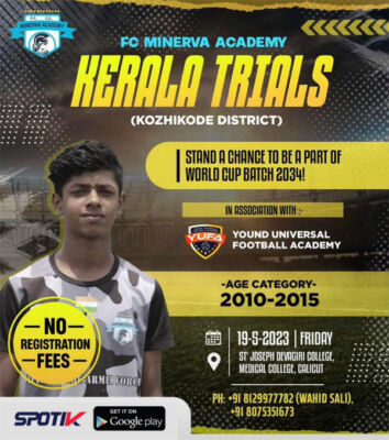Read more about the article Minerva Academy FC Scouting Kozhikode, Kerala