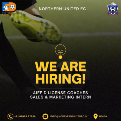 Read more about the article Northern United FC Hiring Football Coaches, Noida