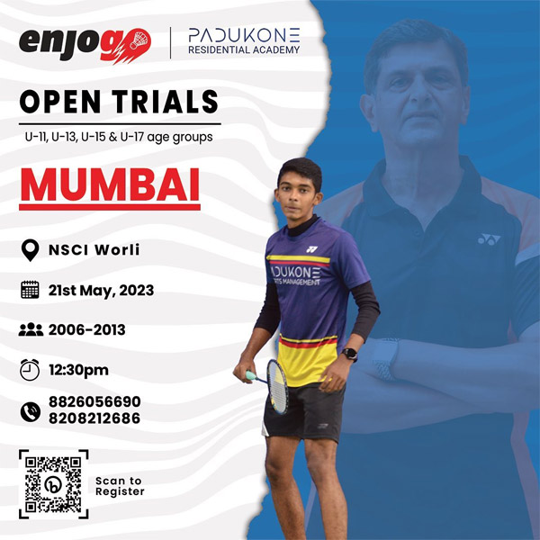 Read more about the article Prakash Padukone Badminton Academy Selection Trials, Mumbai