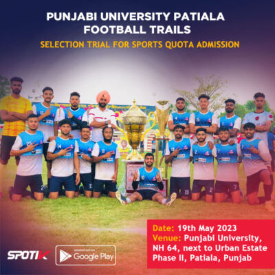 Read more about the article Punjabi University Football Trials, Patiala – Punjab