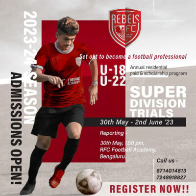Read more about the article Rebels FC’s Academy Trials, Bengaluru