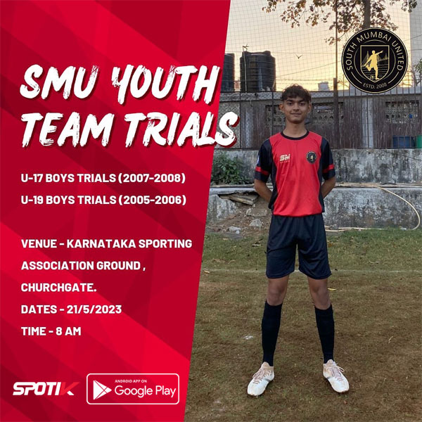 You are currently viewing South Mumbai United FC Youth Team Trials, Mumbai