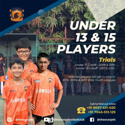Read more about the article The Oranje FC Youth Team Trials, Mumbai