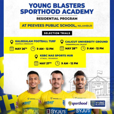 Read more about the article Young Blaster Sporthood Residential Academy Trials, Kerala