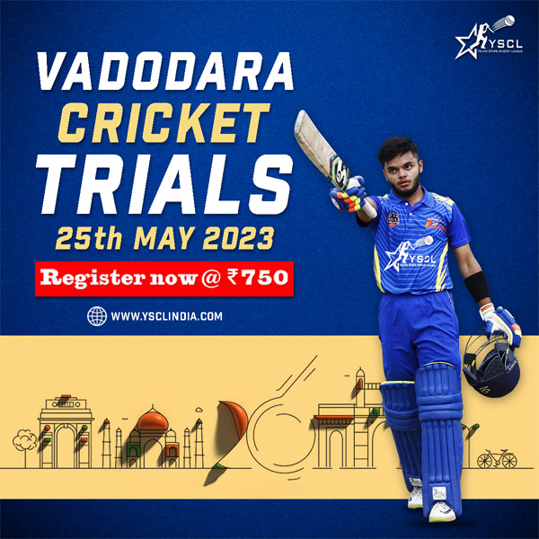 You are currently viewing Young Stars Cricket League Selection Trials, Vadodara