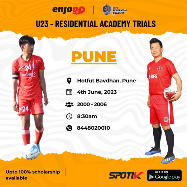 You are currently viewing Bhaichung Bhutia Football Schools U23 Trials, Pune