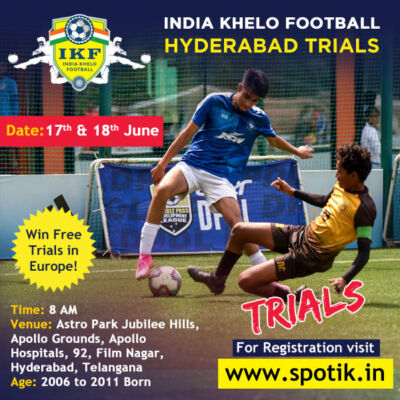 Read more about the article India Khelo Football Trials, Hyderabad