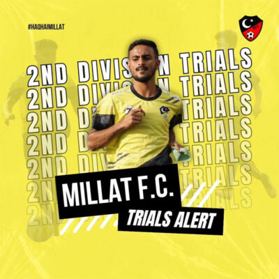 Read more about the article Millat FC MFA 2nd Division Trials, Mumbai