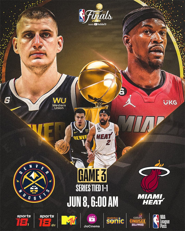 You are currently viewing NBA Finals Game 3: Denver Nuggets Vs Miami Heat 