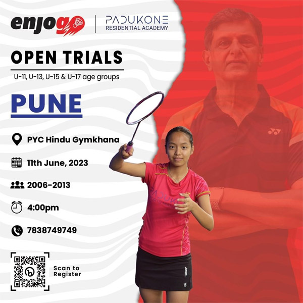 Read more about the article Padukone Badminton Residentials Academy Selection Trials, Pune