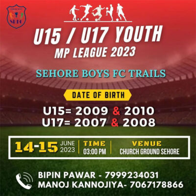 Read more about the article Sehore Boys FC Youth MP League Trails, MP
