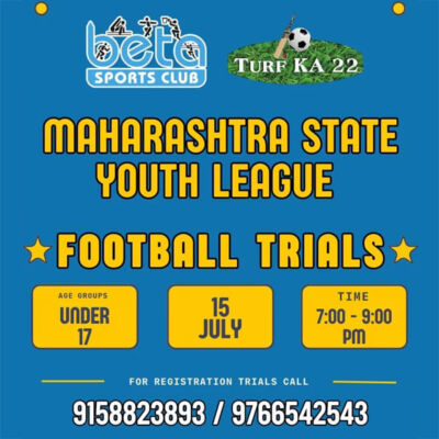Read more about the article BETA Sports Club Football Trials, Pune