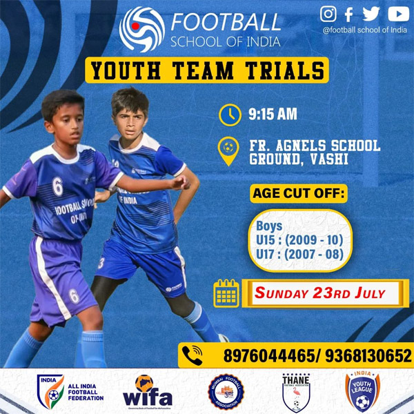 You are currently viewing Football School of India Youth Team Trials, Mumbai