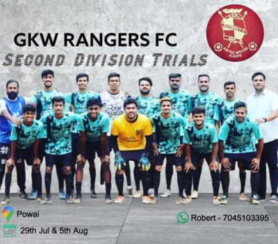 Read more about the article G.K.W. Rangers FC Second Division Trials, Mumbai