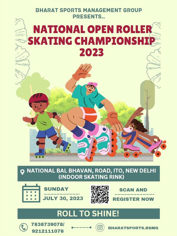 You are currently viewing National Open Roller Skating Championship 2023, New Delhi