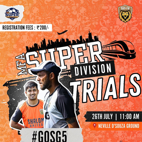 Read more about the article SG5 FA MFA Super League Trials, Mumbai