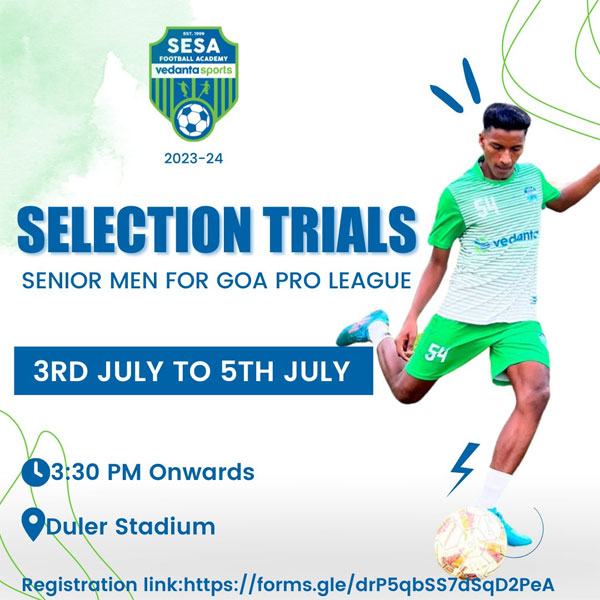 Read more about the article Sesa Football Academy Senior Men’s Team Scouting, Goa