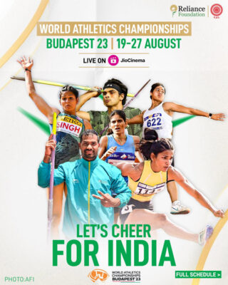 Read more about the article World Athletics Championships Budapest 2023 Team India, schedule, dates, time, venue, live telecast