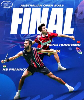 Read more about the article Australian Open Final : HS Prannoy Vs Weng Hong Yang, Schedule & where to watch live in India
