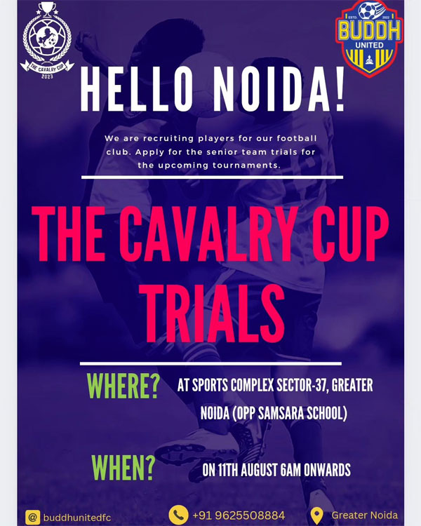 You are currently viewing Buddh United FC Senior Team Trials, Noida