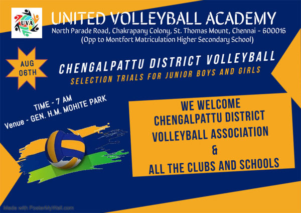 Read more about the article Chengalpattu District Volleyball Association Selection trails, Chennai